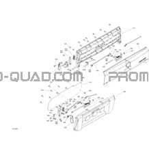 Boîte De Rangement Arrière - Porte pour Can-am Toutes les cylindrées 2020 Commander 1000R EFI