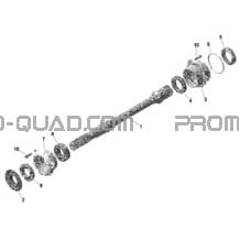 Moteur - Arbre Entraînement - HD10 pour Can-am Toutes les cylindrées 2020 Defender HD10 - XT