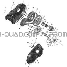 Moteur - Transmission - HD10 pour Can-am Toutes les cylindrées 2020 Defender HD10 - XT