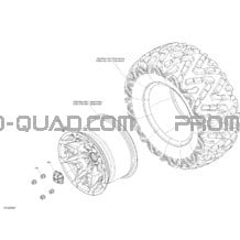 Entraînement - Roues - XT pour Can-am Toutes les cylindrées 2020 Defender MAX HD10