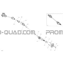 Entraînement Arrière pour Can-am Toutes les cylindrées 2020 Defender MAX HD10