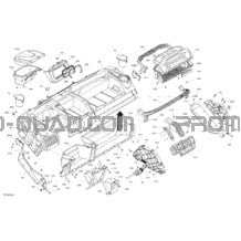 Habitacle - Tableau De Bord pour Can-am Toutes les cylindrées 2020 Defender MAX HD10
