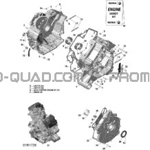 Carter - HD8 pour Can-am Toutes les cylindrées 2020 Traxter HD8