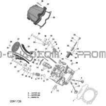 Culasse pour Can-am Toutes les cylindrées 2020 Traxter HD8