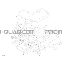 Échappement pour Can-am Toutes les cylindrées 2020 Traxter HD8