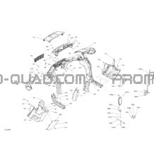 Carrosserie - DPS pour Can-am Toutes les cylindrées 2020 Traxter HD8