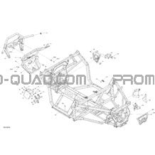 Châssis pour Can-am Toutes les cylindrées 2020 Traxter HD10 - XT