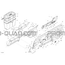 Habitacle - Paroi Arrière pour Can-am Toutes les cylindrées 2020 Traxter HD10 - XT