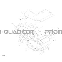 Échappement pour Can-am Toutes les cylindrées 2020 Traxter HD10 - XMR