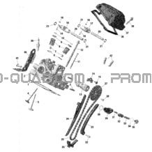 Culasse pour Can-am Toutes les cylindrées 2020 Traxter MAX HD8