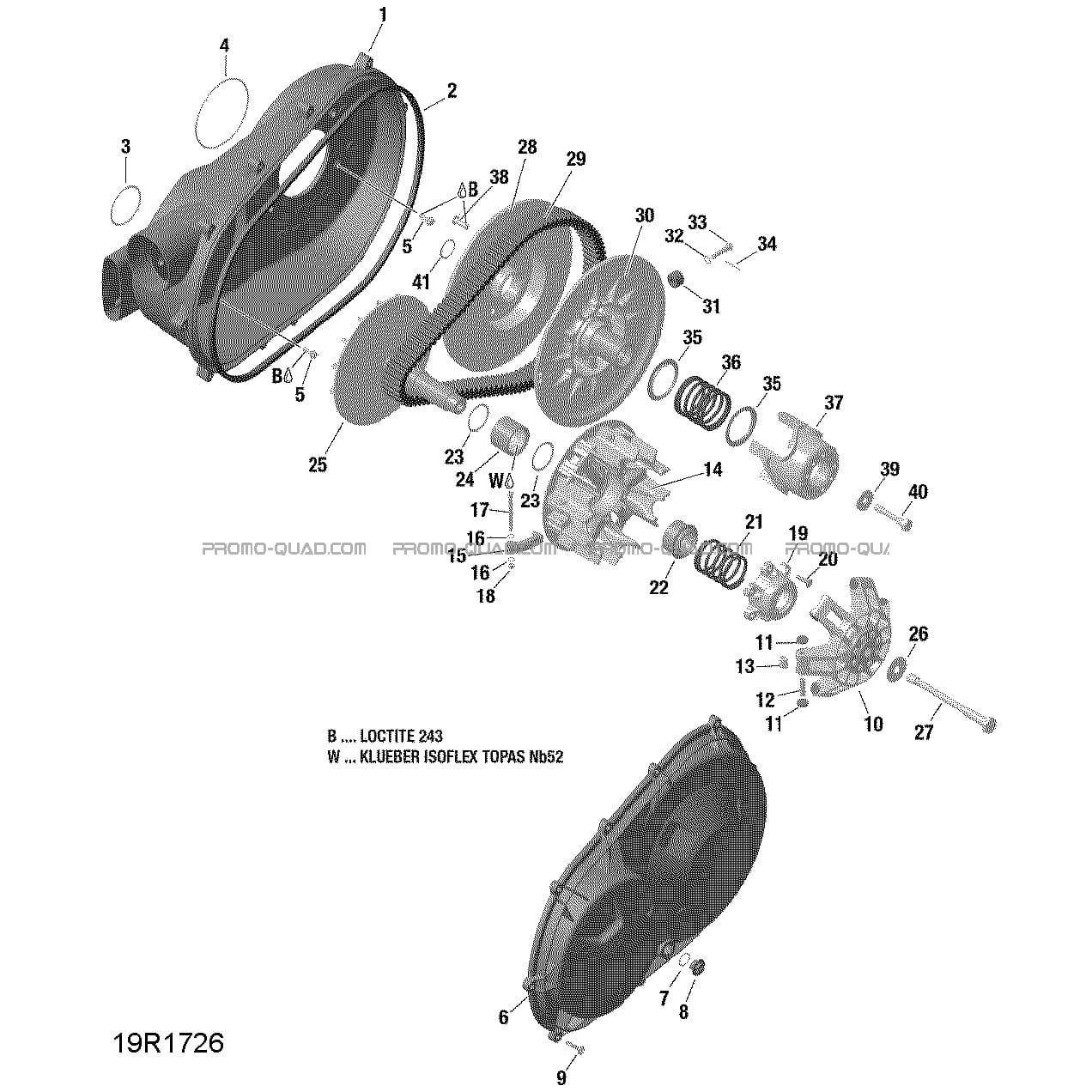 Transmission - HD8  Can-am  2020 Toutes les cylindrées  Original parts OEMTransmission - HD8  Can-am  2020 Toutes les cylindrées  Original parts OEM