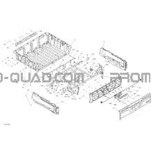 Boîte De Rangement Arrière - DPS pour Can-am Toutes les cylindrées 2020 Traxter MAX HD8