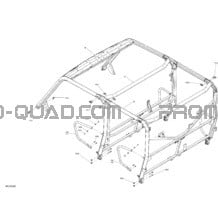Cage De Sécurité pour Can-am Toutes les cylindrées 2020 Traxter MAX HD8