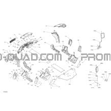Carrosserie - Vert Escadron - DPS pour Can-am Toutes les cylindrées 2020 Traxter MAX HD8