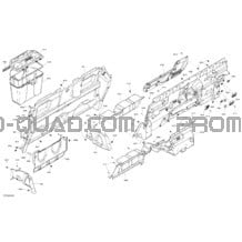 Habitacle - Paroi Arrière pour Can-am Toutes les cylindrées 2020 Traxter MAX HD8