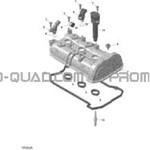 Couvercle De Soupapes pour Can-am Toutes les cylindrées 2020 Maverick Turbo