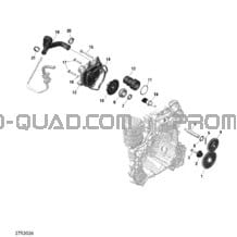Refroidissement Moteur pour Can-am Toutes les cylindrées 2020 Maverick Turbo