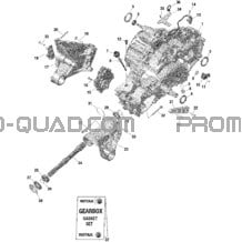 Boîte De Vitesses Et Composantes pour Can-am Toutes les cylindrées 2020 Maverick Turbo
