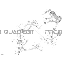 Suspension Avant pour Can-am Toutes les cylindrées 2020 Maverick Turbo