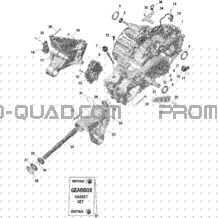 Boîte De Vitesses Et Composantes pour Can-am Toutes les cylindrées 2020 Maverick Turbo R