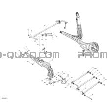 Suspension Arrière - STD pour Can-am Toutes les cylindrées 2020 Maverick Turbo R
