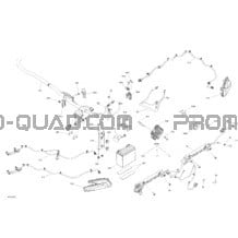 Électrique - Système - Section Arrière pour Can-am Toutes les cylindrées 2020 Maverick Turbo R