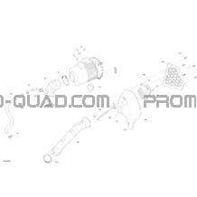 Admission Air pour Can-am Toutes les cylindrées 2020 Maverick Sport 1000