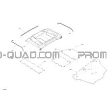 Body - Skid Plate - PRO pour Can-am Toutes les cylindrées 2020 Traxter T HD8 - T Regulation