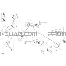 Freins pour Can-am Toutes les cylindrées 2020 Traxter T HD10 - T Regulation