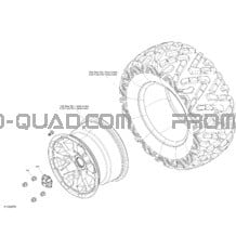Drive - Wheels - PRO pour Can-am Toutes les cylindrées 2020 Traxter T HD10 - T Regulation