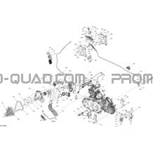 Moteur pour Can-am Toutes les cylindrées 2020 Maverick Sport 1000R - T Regulation