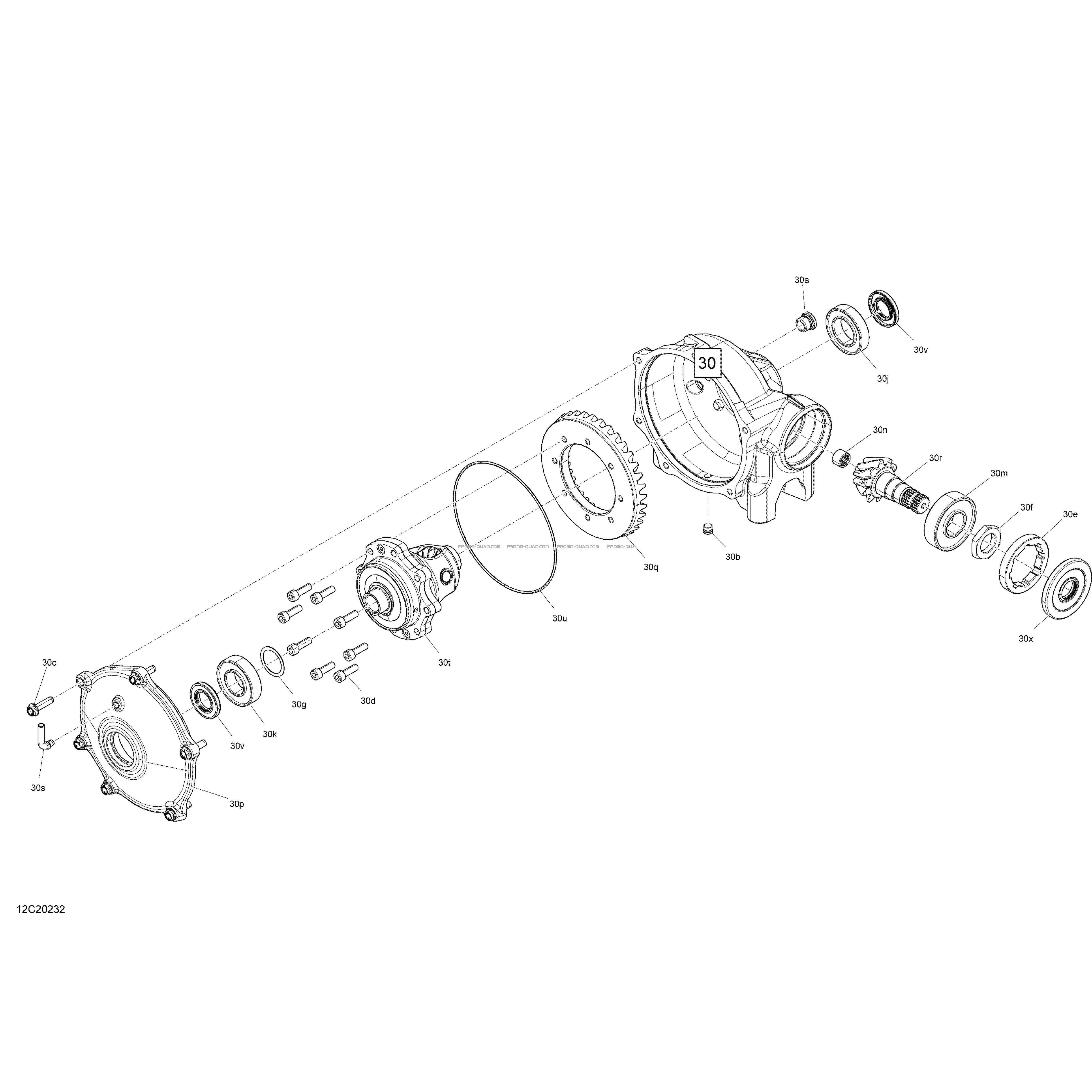 Entraînement Avant - Pièces De Différenciel - DPS  Can-am  2020 Toutes les cylindrées  Original parts OEMEntraînement Avant - Pièces De Différenciel - DPS  Can-am  2020 Toutes les cylindrées  Original parts OEM