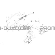 Direction pour Can-am Toutes les cylindrées 2020 Maverick Trail 800 - T Regulation
