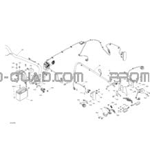 Electrical System - Rear pour Can-am Toutes les cylindrées 2020 Maverick Trail 800 - T Regulation