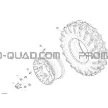 Roues - DPS pour Can-am Toutes les cylindrées 2020 Maverick Trail 1000 - T Regulation