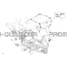 Châssis - Système pour Can-am Toutes les cylindrées 2021 Maverick Trail 800 - BASE_DPS
