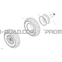 Entraînement - Roues Avants - RS pour Can-am Toutes les cylindrées 2021 Maverick Turbo R - DS_RS