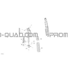 Suspension - Amortisseurs Arrières - RS pour Can-am Toutes les cylindrées 2021 Maverick Turbo R - DS_RS