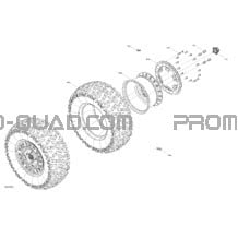Entraînement - Roues Arrières - XDS pour Can-am Toutes les cylindrées 2021 Maverick Turbo RR - XDS