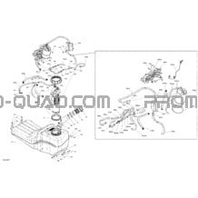 Moteur - Alimentation - EVAP System pour Can-am Toutes les cylindrées 2021 Maverick Trail 800 - BASE_DPS