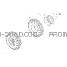 Entraînement - Roues Avant - DPS pour Can-am Toutes les cylindrées 2021 Maverick Trail 800 - BASE_DPS