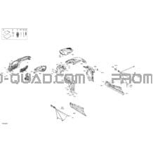 Carrosserie - Section Avant pour Can-am Toutes les cylindrées 2021 Maverick Trail 800 - BASE_DPS