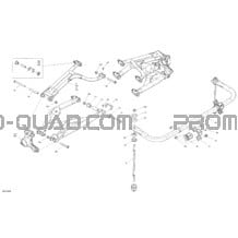 Suspension - Arrière pour Can-am Toutes les cylindrées 2021 Traxter HD10 - XMR - CE