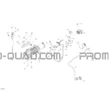 Électrique - Treuil pour Can-am Toutes les cylindrées 2021 Traxter HD10 - XMR - CE