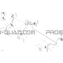 Mécanique - Freins pour Can-am Toutes les cylindrées 2021 Traxter PRO HD10 - DPS - CE