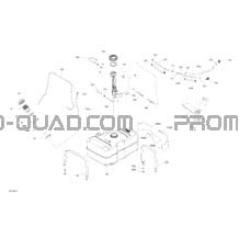 Moteur - Alimentation - NO EVAP System pour Can-am Toutes les cylindrées 2021 Traxter MAX HD8 - DPS - CE