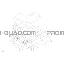 Moteur - Échappement pour Can-am Toutes les cylindrées 2021 Traxter MAX HD8 - DPS - CE