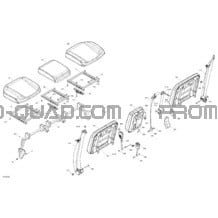 Carrosserie - Siège Avant - DPS pour Can-am Toutes les cylindrées 2021 Traxter MAX HD8 - DPS - CE