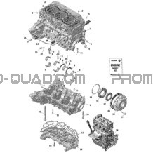 Rotax - Carter - Turbo - Turbo R pour Can-am Toutes les cylindrées 2021 Maverick Turbo R - DS - CE