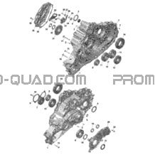 Rotax - Gear Box 1 - 506 pour Can-am Toutes les cylindrées 2021 Maverick Turbo R - DS - CE